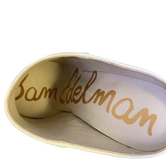 Sam Edelman Womens Ivory Mule Heels Size 6.5 - Picture 3 of 6